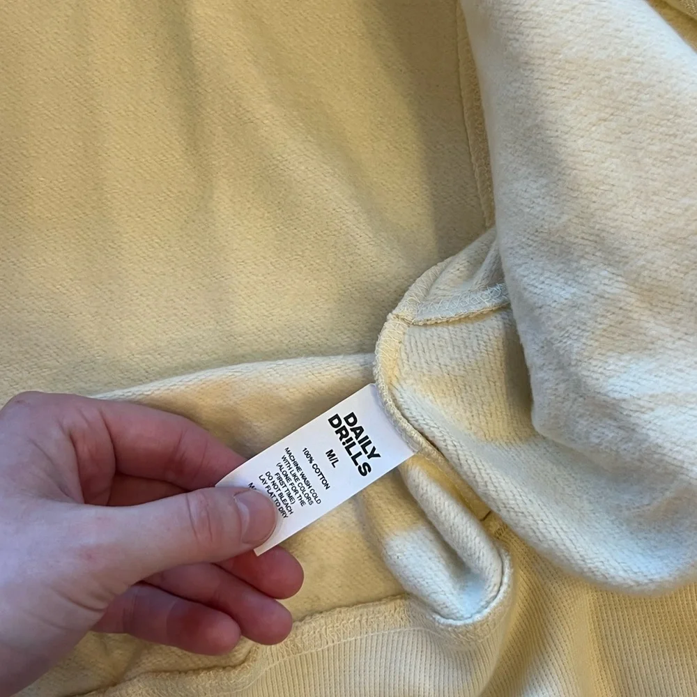 Daily Drills Cropped Fleece Zip Hoodie - Picture 6 of 7